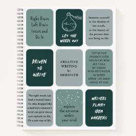 書やる気を起こさせる作者の引用文パーソナライズされた ノートブック