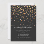 書エレガントモダン道写真卒業 招待状 (裏面)