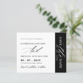 書エレガント字とQRコード日付の保存 (スタンド正面)