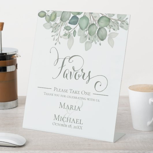 書エレガント字スクリプト結婚式の引き出物 台座サイン (インサイチュ)