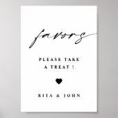 書エレガント書の結婚表記号 ポスター (正面)