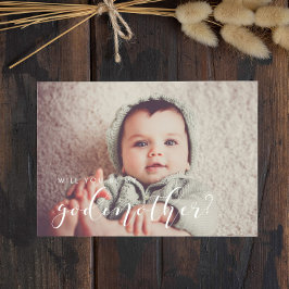 書エレガント書ゴッドマザープロポーザル 招待状