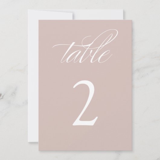 書エレガント書ピ結婚ンクの表番号 招待状 (正面)