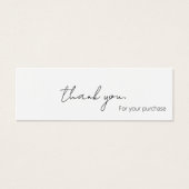 書エレガント書Scripご注文ありがとうございます (正面)