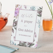 書エレガント祈りの言葉または与えアドバイス 台座サイン (インサイチュ)