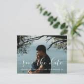 書エレガント跡の写真を保存 案内ポストカード (スタンド正面)