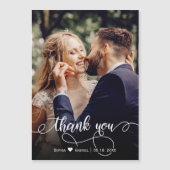 書エレガント跡の写結婚真ありがとう (正面)