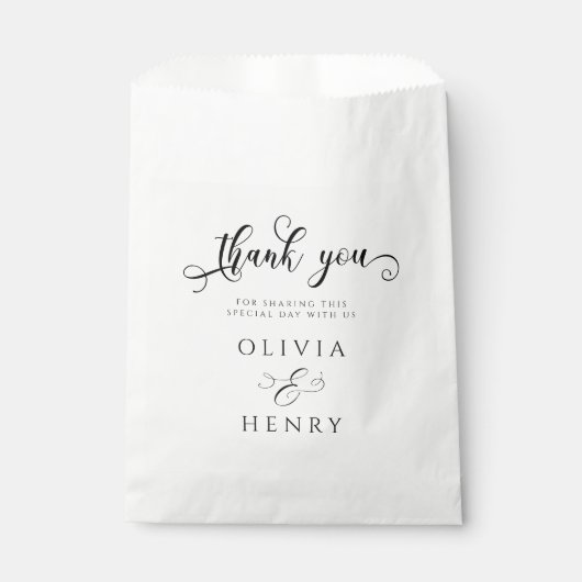 書エレガント跡の結婚台本 フェイバーバッグ (正面)