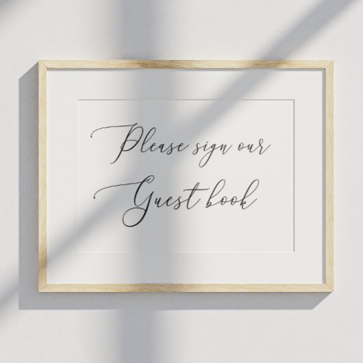 書エレガント道の清書結婚の看板 ポスター