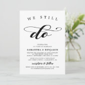 書エレガント道の白黒誓の更新 招待状 (スタンド正面)