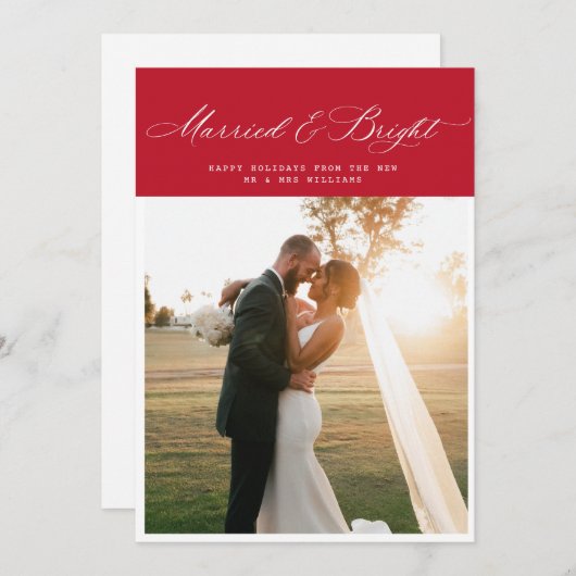 書エレガント道の結婚休日の発表 シーズンカード (正面/裏面)