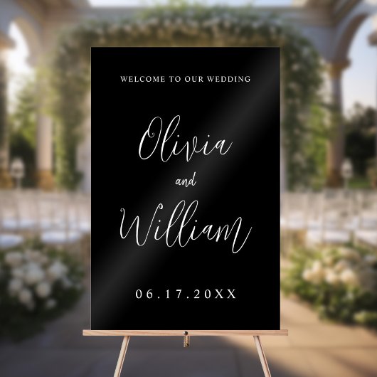 書エレガント道の結婚脚本 アクリルサイン