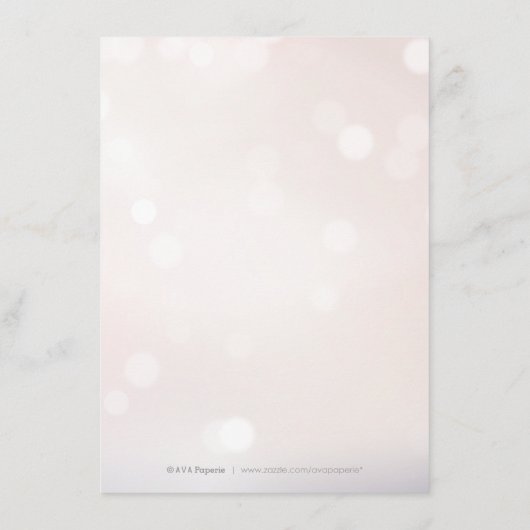 書エレガント道の結婚詳細 エンクロージャーカード (裏面)