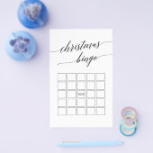 書エレガント道クリスマス語検索ゲーム チラシ (シングル)