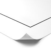 書エレガント道シック結婚スクリプト ポスター (角)