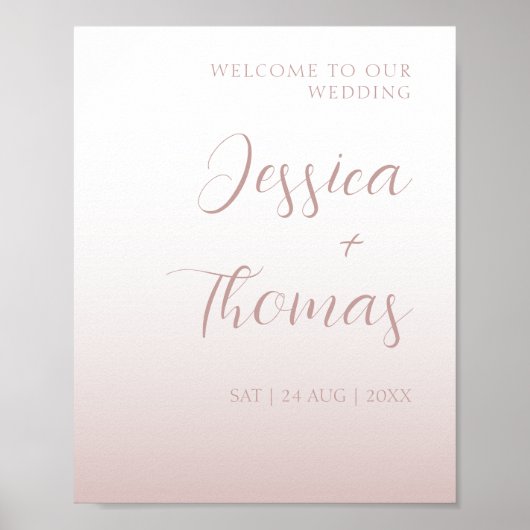 書エレガント道バラ金ゴールドグラデーシ結婚ョン ポスター (正面)