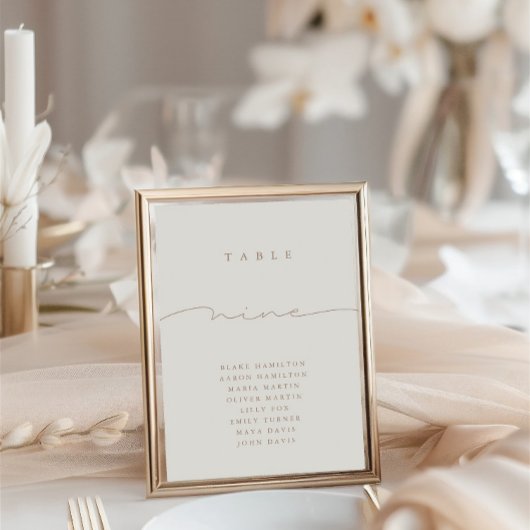 書エレガント道ベージュ9表