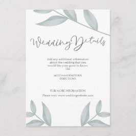 書エレガント道ボタニ結婚カル詳細 エンクロージャーカード