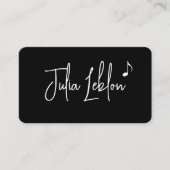 書エレガント道モダン先生 名刺 (正面)