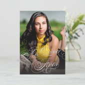 書エレガント道写真キンセアニラ 招待状 (スタンド正面)