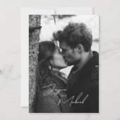 書エレガント道写真シャンパン婚約 (裏面)