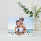 書エレガント道救写真日時 ポストカード (スタンド正面)