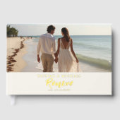 書エレガント道結婚の写真 ゲストブック (正面)