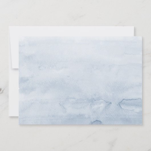 書エレガント道結婚の感謝の写真 サンキューカード (裏面)