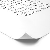 書エレガント道結婚座図 ポスター (角)