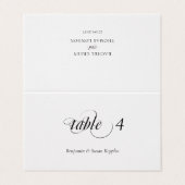 書エレガント道結婚座席表 (外部フラット)