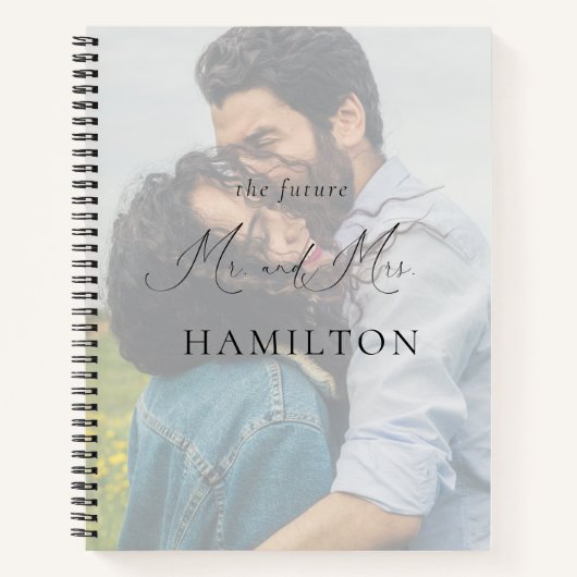 書エレガント道結婚計画手帳 ノートブック (正面)