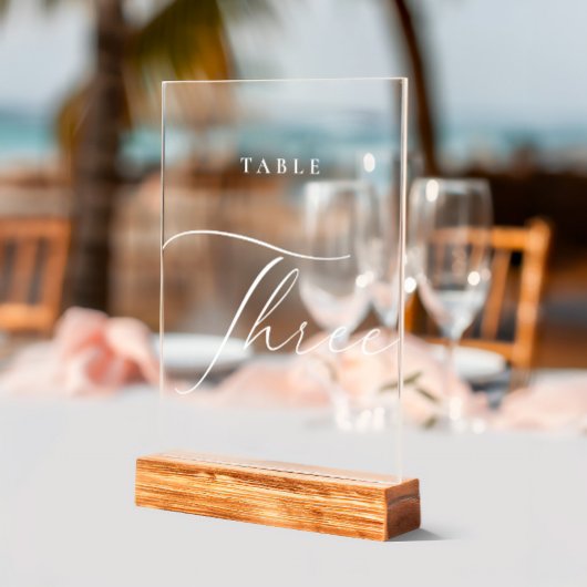 書エレガント道表3 アクリルサイン