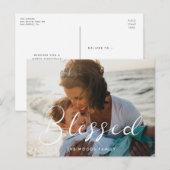 書エレガント道賛美写真 ポストカード (正面/裏面)