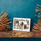 書エレガント道3写真母の日の形見 フォトプラーク (側面)