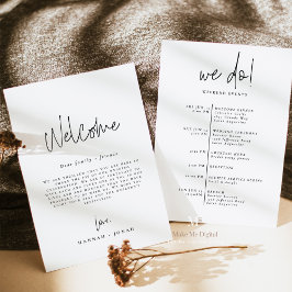 書エレガント道 |の結婚ようこそバッグ 招待状