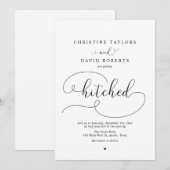 書エレガント道,ひっかかれ 招待状 (正面/裏面)