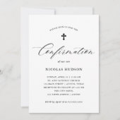 書エレガント道|確男女兼用認 招待状 (正面)