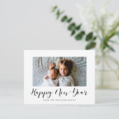 書エレガント道Happy New Year写真 ポストカード (スタンド正面)