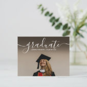 書クラシック道卒業写真 案内ポストカード (スタンド正面)