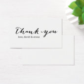 書シンプルの感謝の気持ちのラベル (デスク)