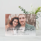 書シンプル道写真 セーブザデート (スタンド正面)