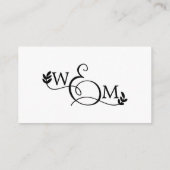 書シンプル道結婚式品登録簿 エンクロージャーカード (裏面)