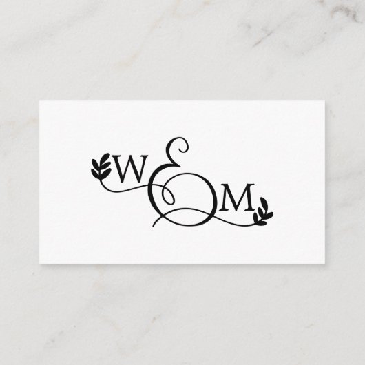 書シンプル道結婚式品登録簿 エンクロージャーカード (裏面)