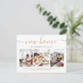 書スタイリッシュ跡3写真ホーム移動 案内ポストカード (スタンド正面)