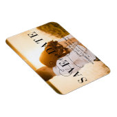 書スタイリッシュ道写真の保存日付 マグネット (右側)