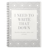 書ノート ノートブック (正面)