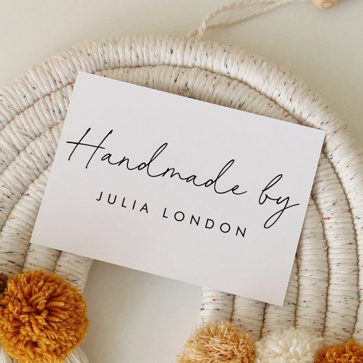 書パーソナライズされたモダン道の甘い手作り ラバースタンプ