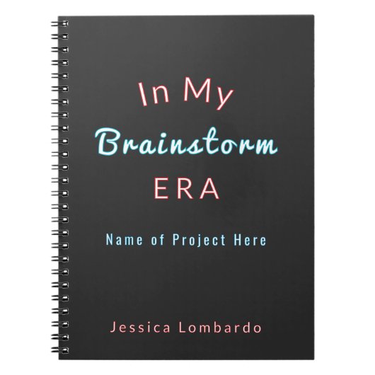 書パーソナライズされた手 ノートブック (正面)