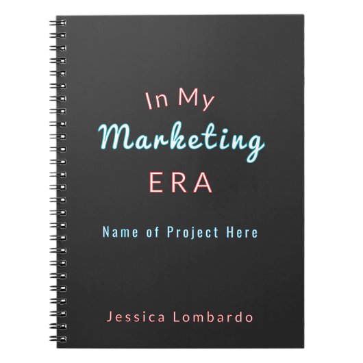 書パーソナライズされた手 ノートブック (正面)