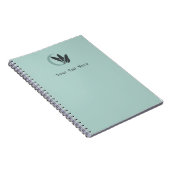 書パーソナライズされた手 ノートブック (右側)